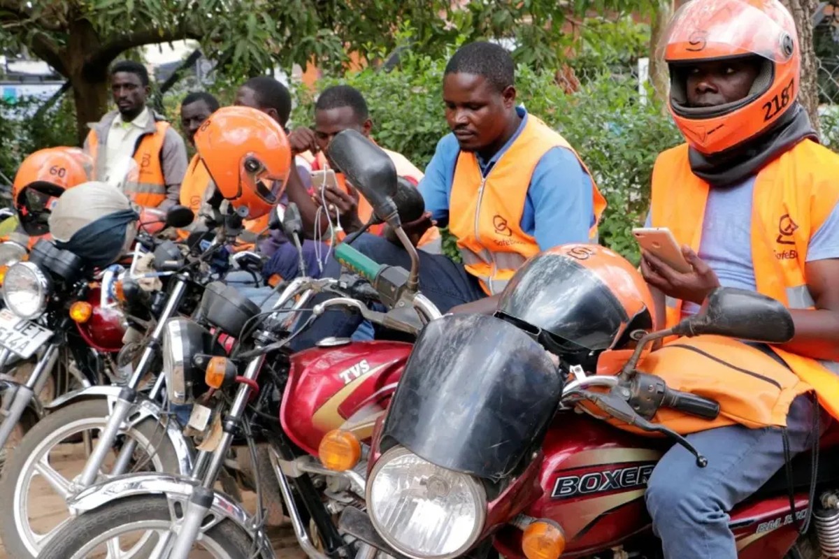 Motoristas en Nigeria
