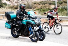 Yamaha Niken en las principales carreras ciclistas