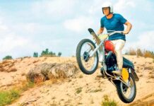 Husqvarna 400 Cross de Steve McQuenn