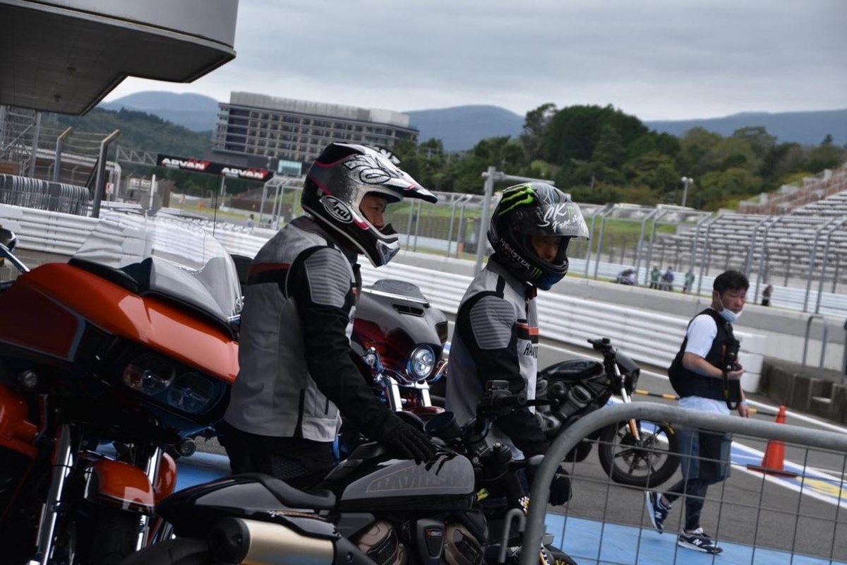 Exhibición Harley-Davidson en Japón