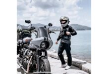Royal Enfield Continental GT 650 reconvertida en touring