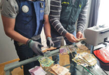 Se incautaron 35.000 euros en efectivo