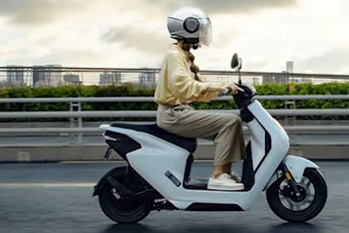 Nuevo ciclomotor eléctrico de Honda para el mercado indio.