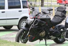 Fotos espía de la futura Ducati Diavel V4
