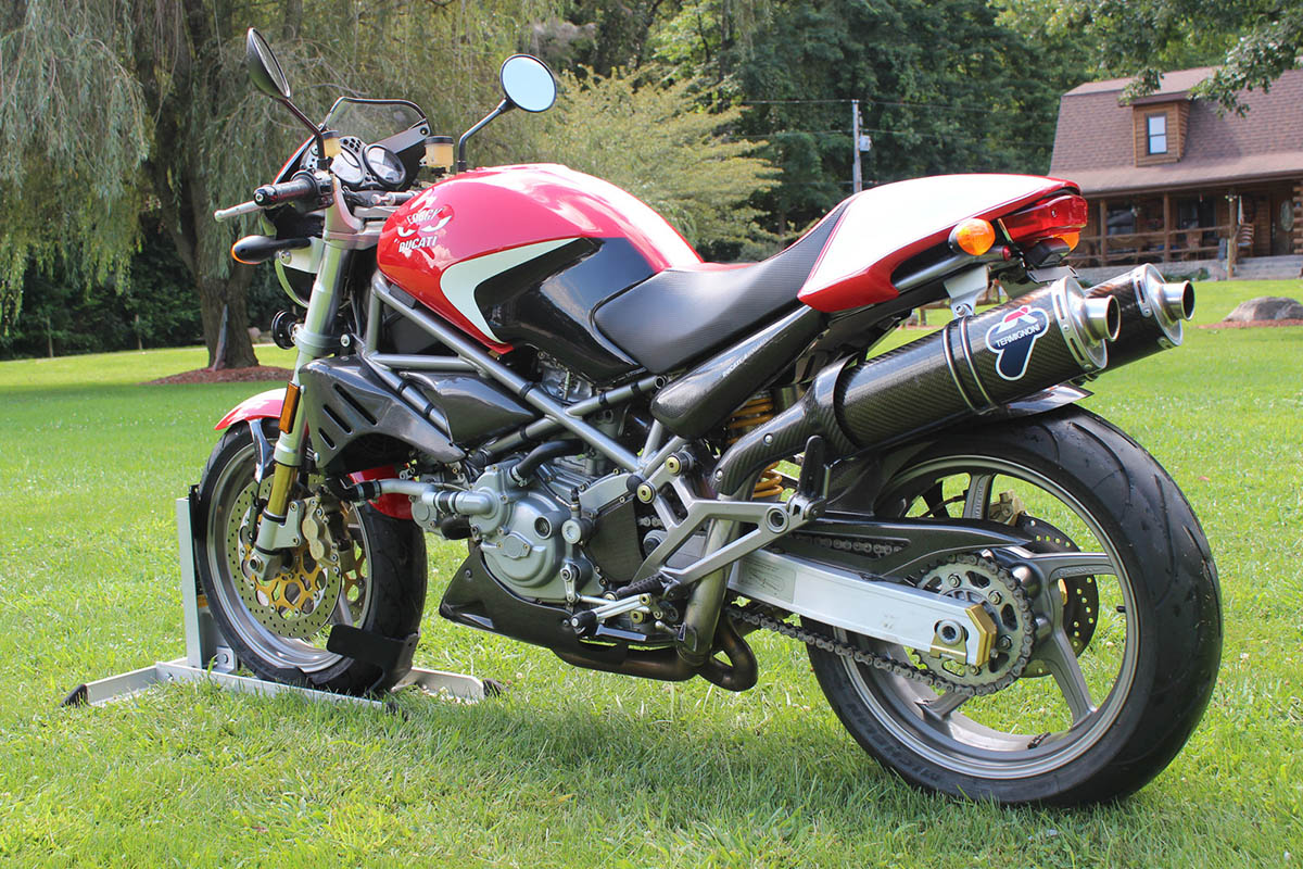 La moto está en unas condiciones excepcionales