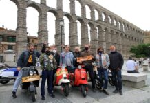Vuelta a españa en Lambretta