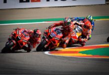 La primera curva es uno de los puntos calientes del trazado