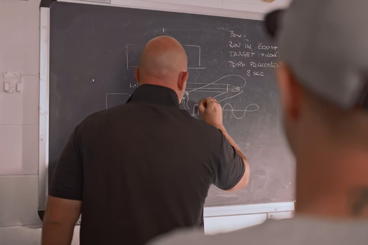 Preparativos antes del salto