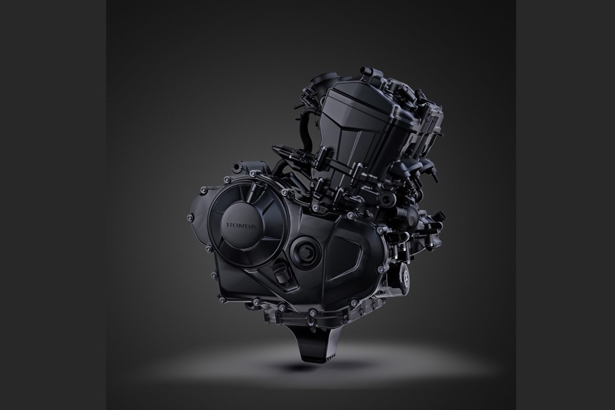 Nuevo motor de la futura Honda Hornet 2023