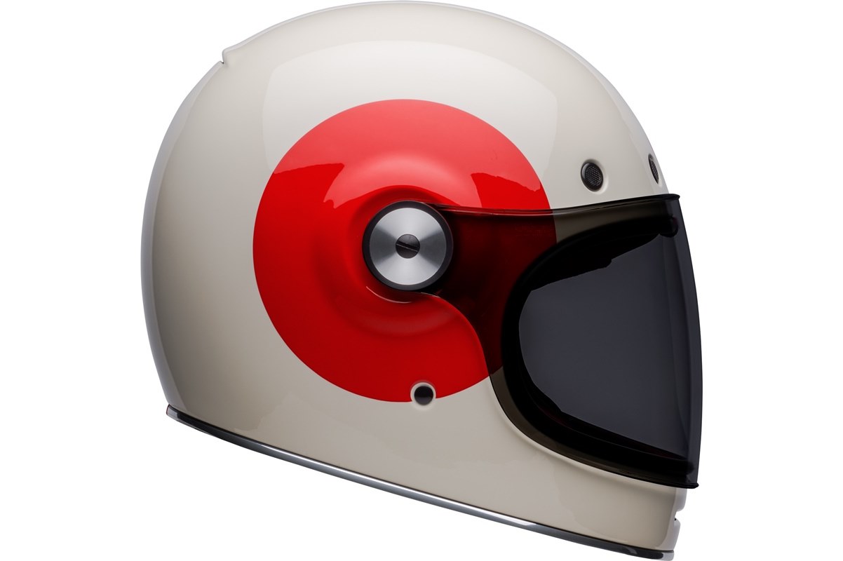 Bell Bullit blanco y rojo