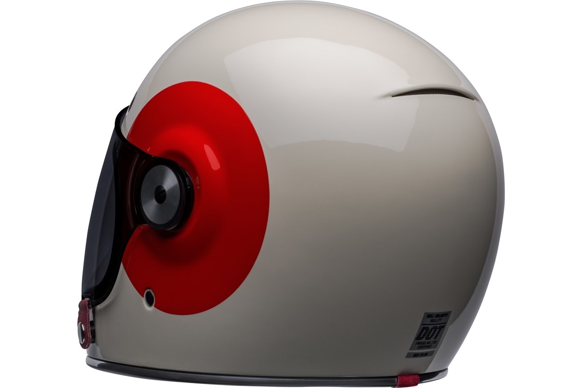 Bell Bullit blanco y rojo