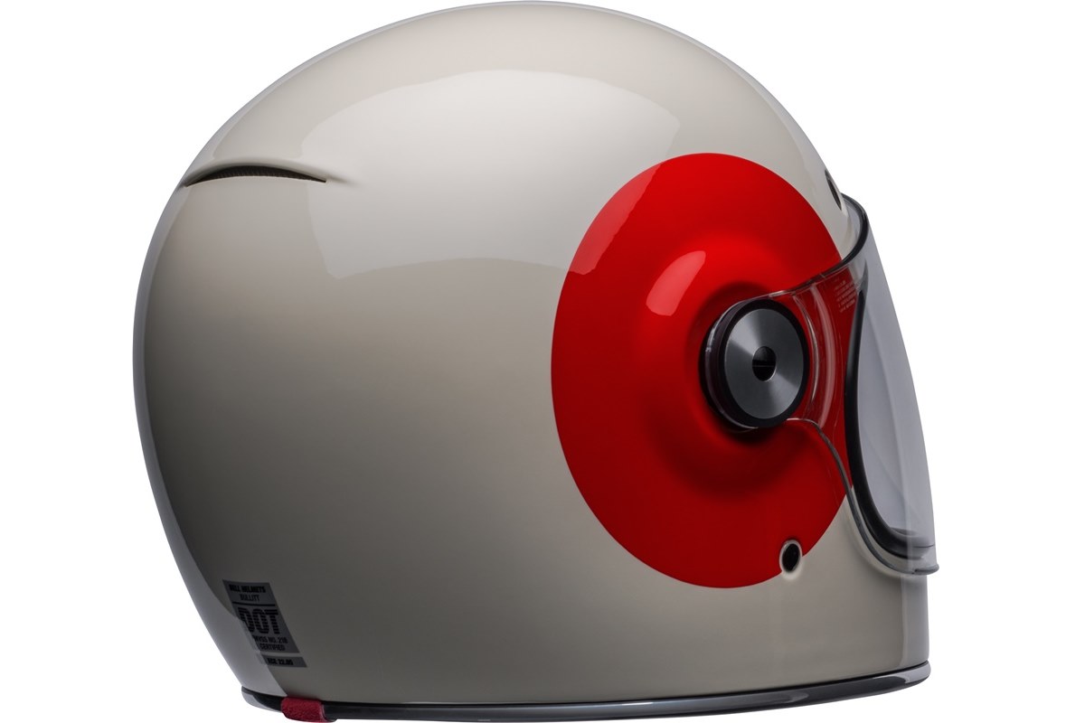 Bell Bullit blanco y rojo
