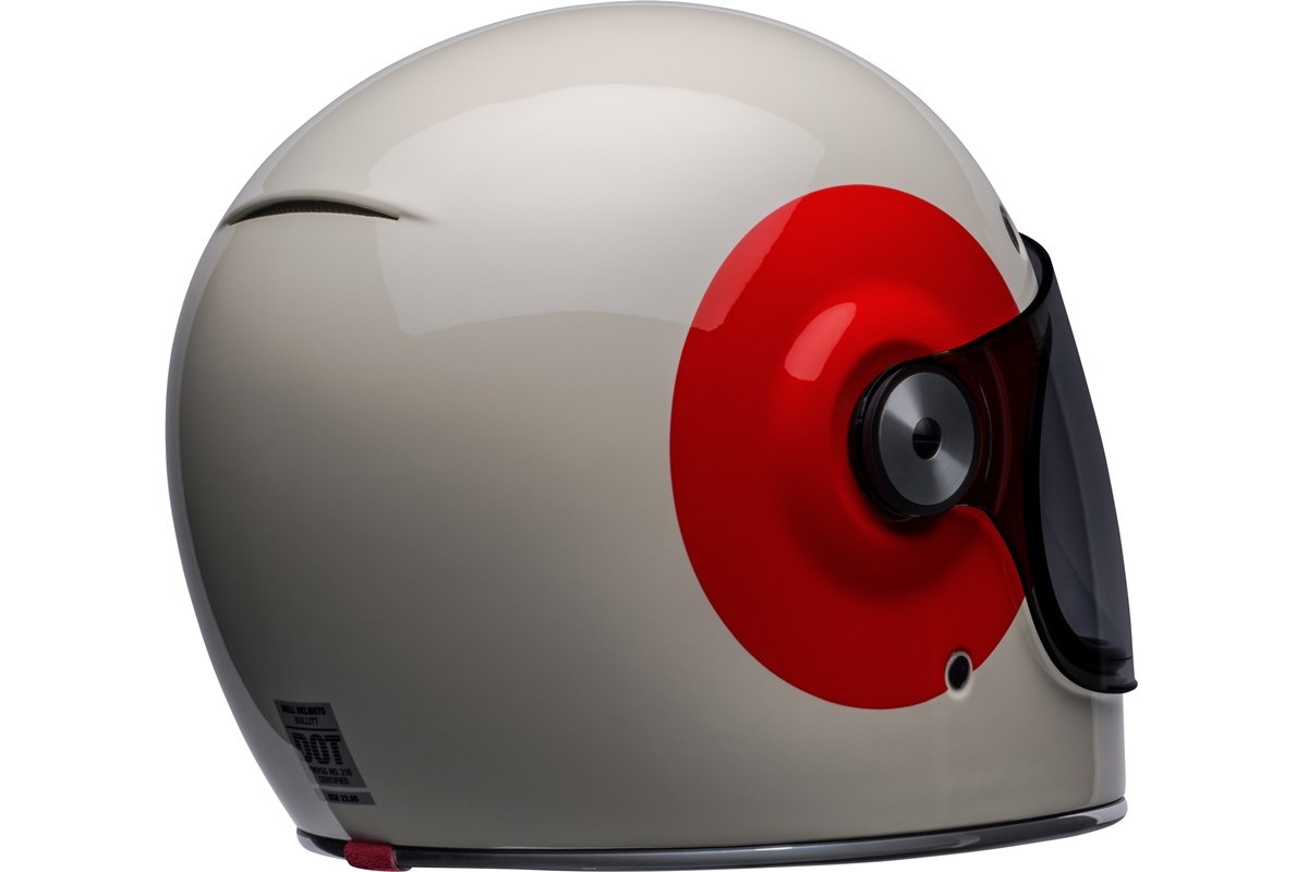 Bell Bullit blanco y rojo