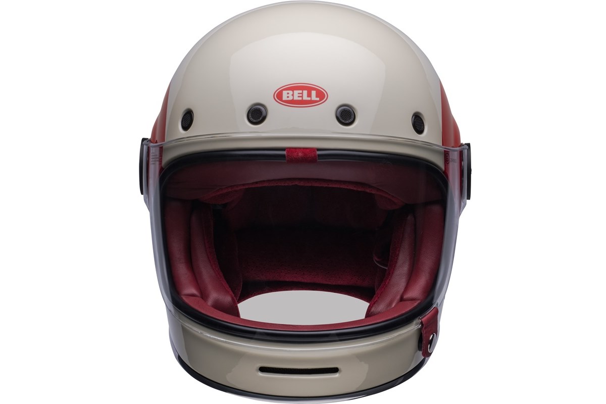 Bell Bullit blanco y rojo