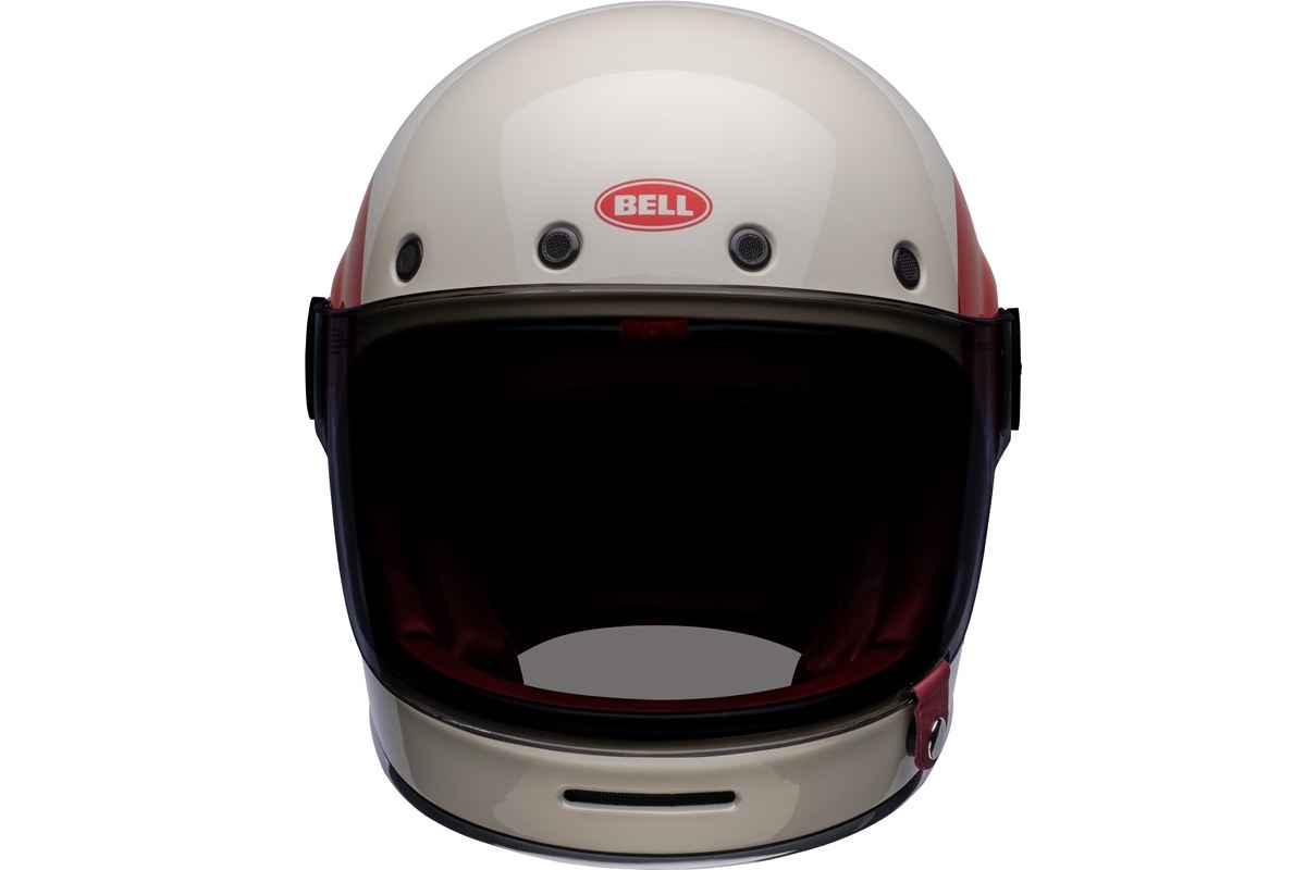 Bell Bullit blanco y rojo