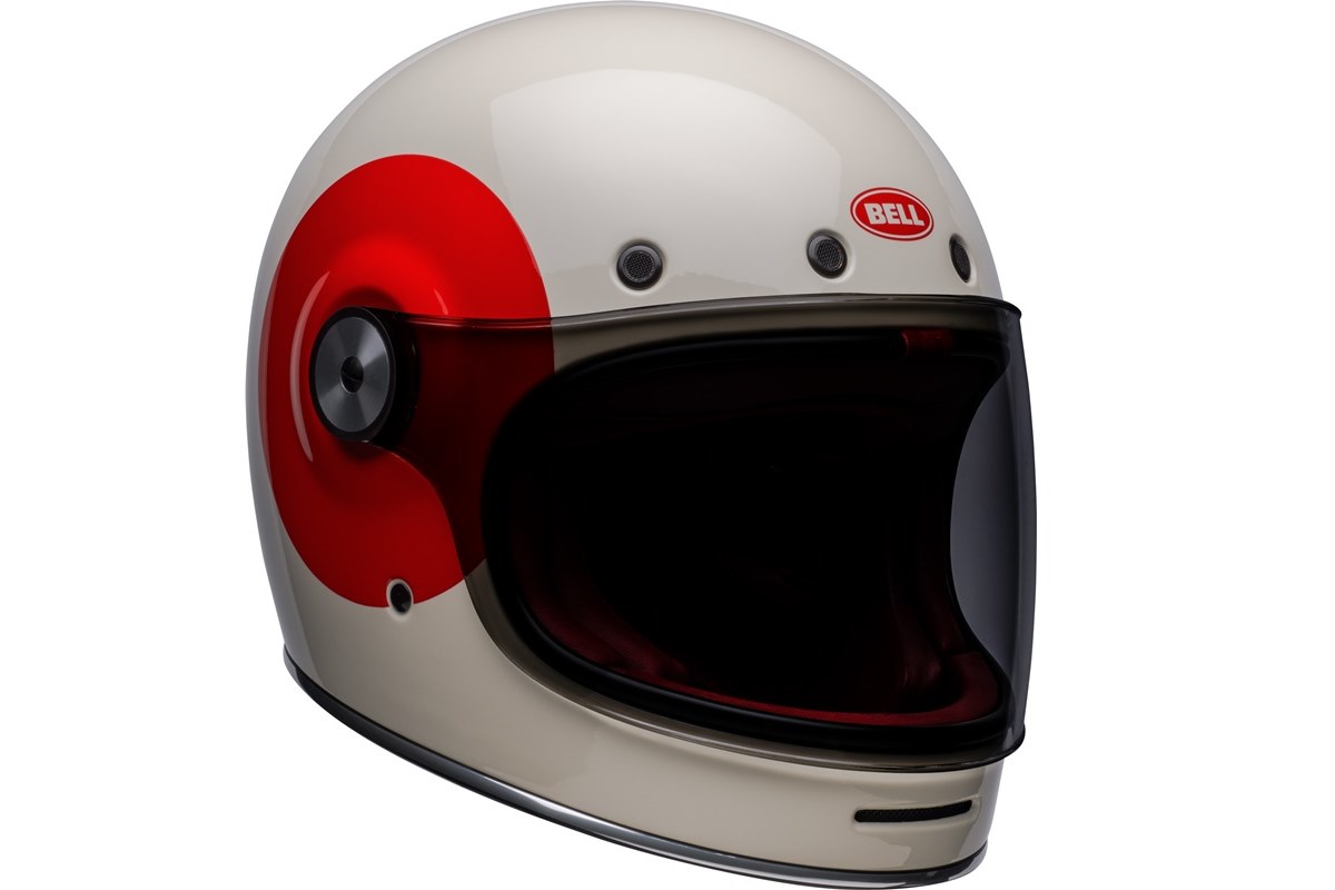 Bell Bullit blanco y rojo