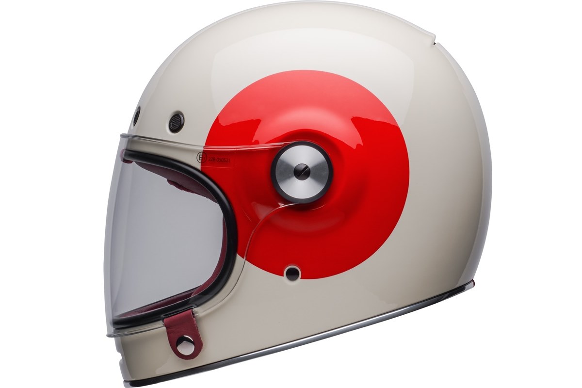 Bell Bullit blanco y rojo