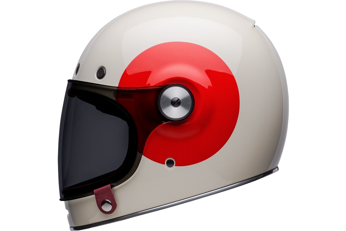 Bell Bullit blanco y rojo
