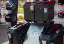 Maletas GIVI instaladas en una maxitrail
