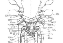 Imágenes de patente del CCA de la nueva Yamaha Tracer 9
