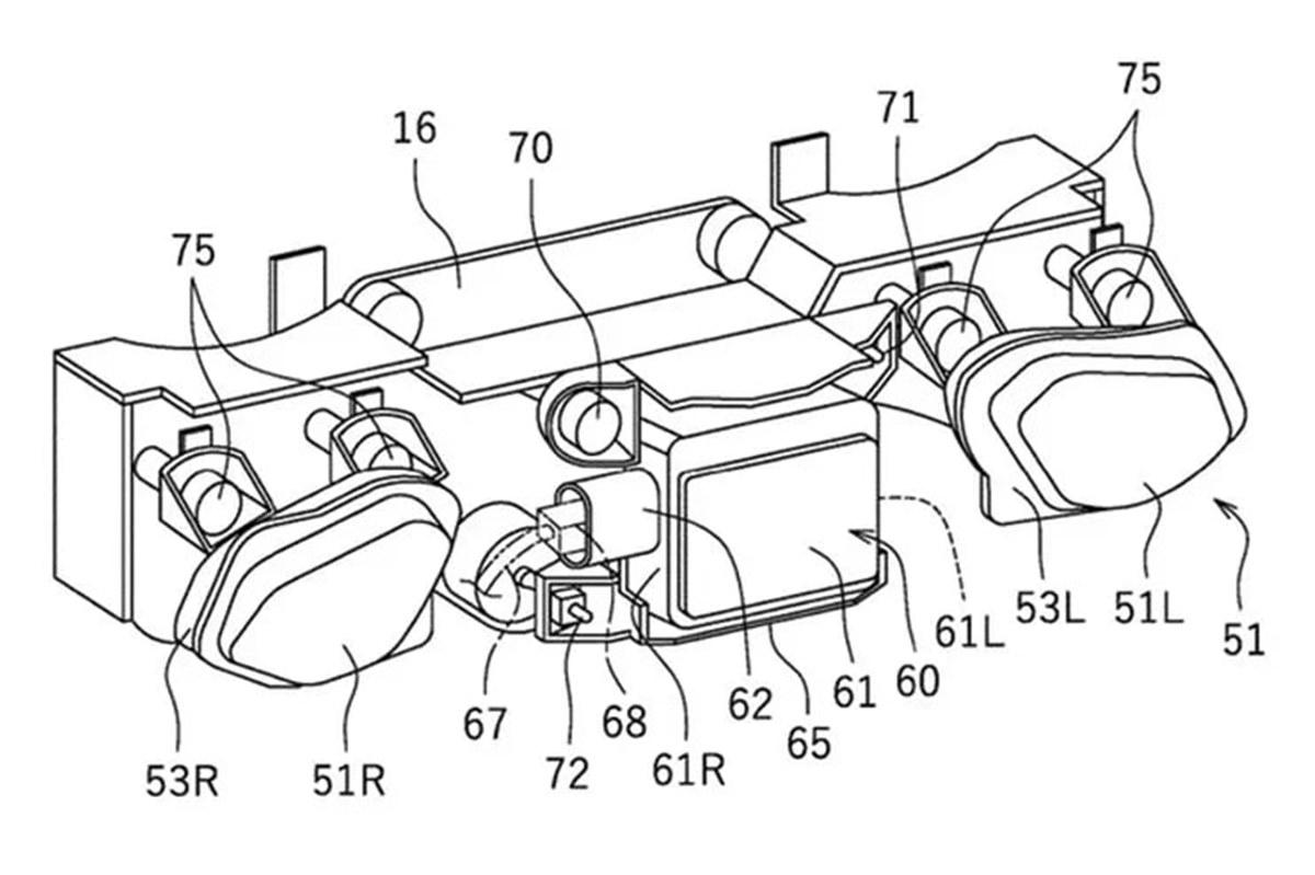 Imágenes de patente del CCA de la nueva Yamaha Tracer 9