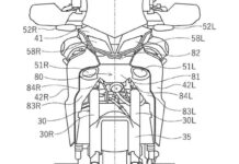 Imágenes de patente del CCA de la nueva Yamaha Tracer 9