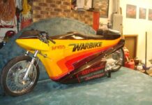 Warbike vista lateral