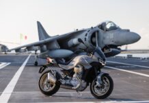 Moto Guzzi V100 Mandello versión Aviazione Navale