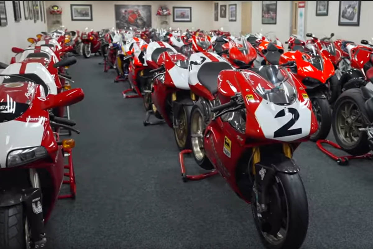 Esta es una de las colecciones de motos más impresionantes que podrás ver