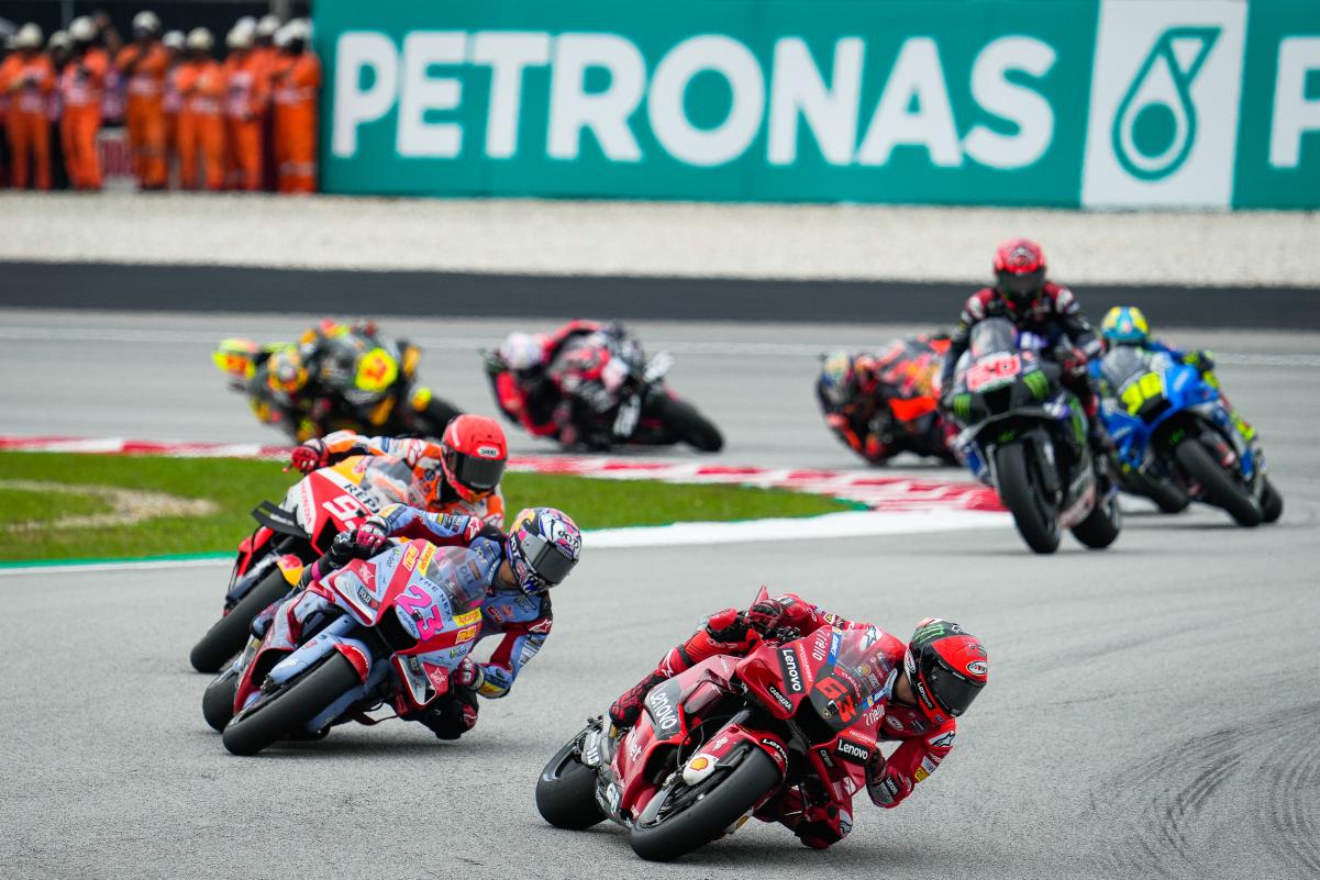 MotoGP Malasia 2022: Bagnaia acaricia el paraíso