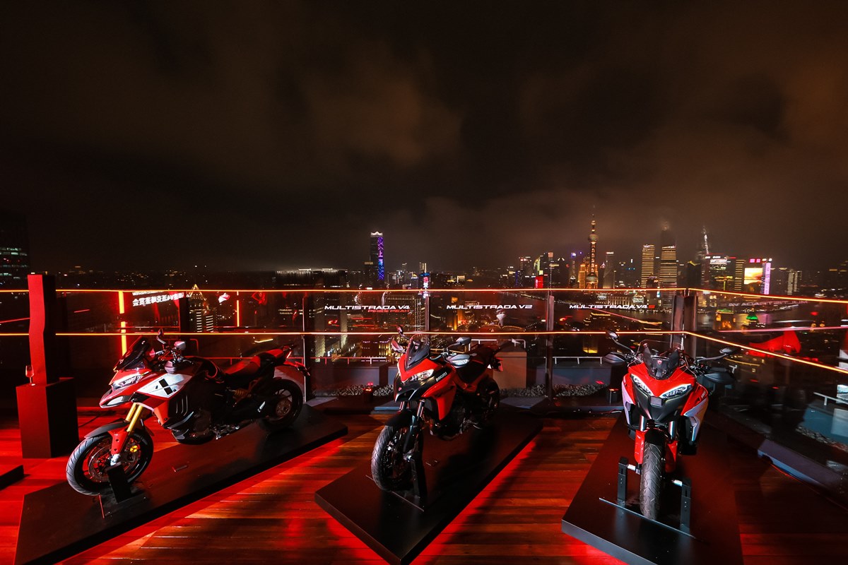 Evento Ducati en Shanghai