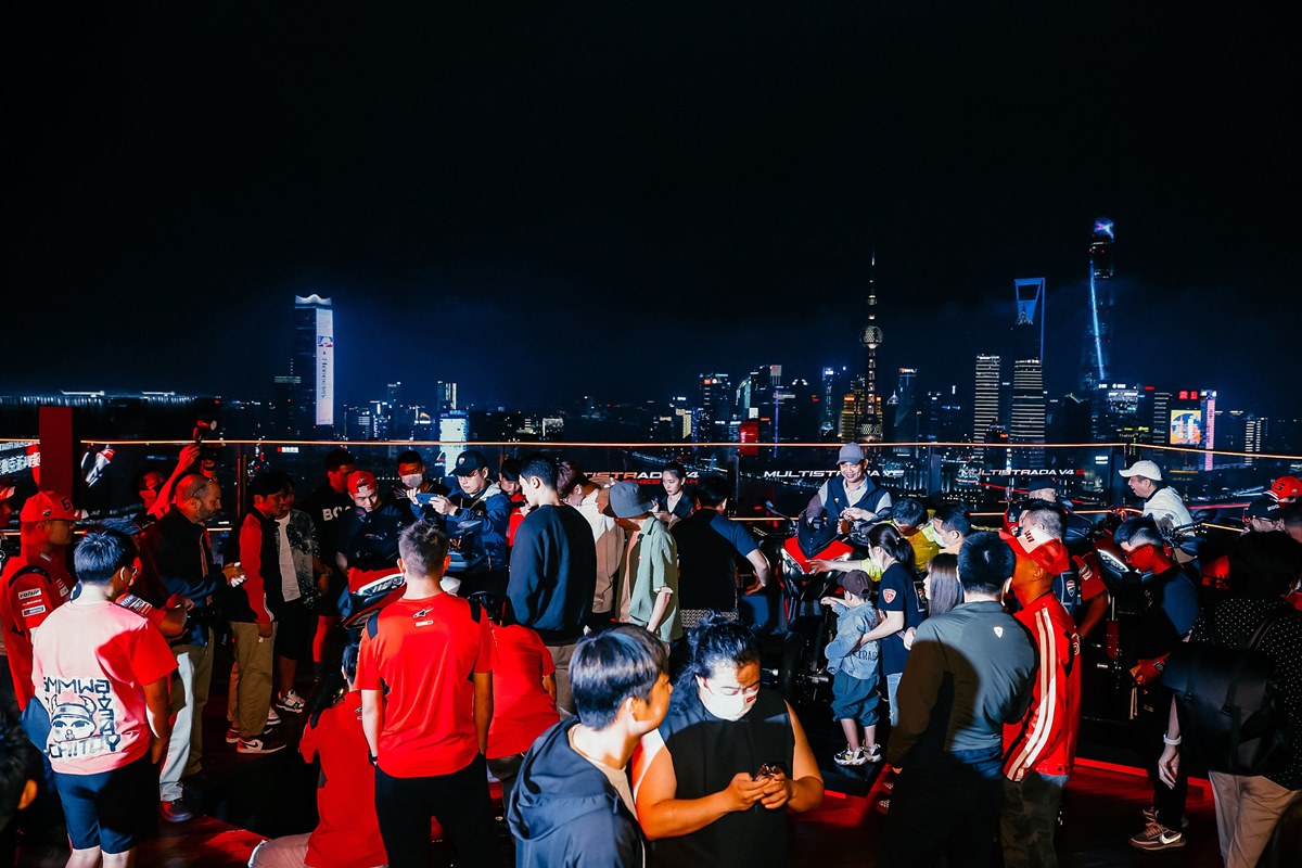 Evento Ducati en Shanghai
