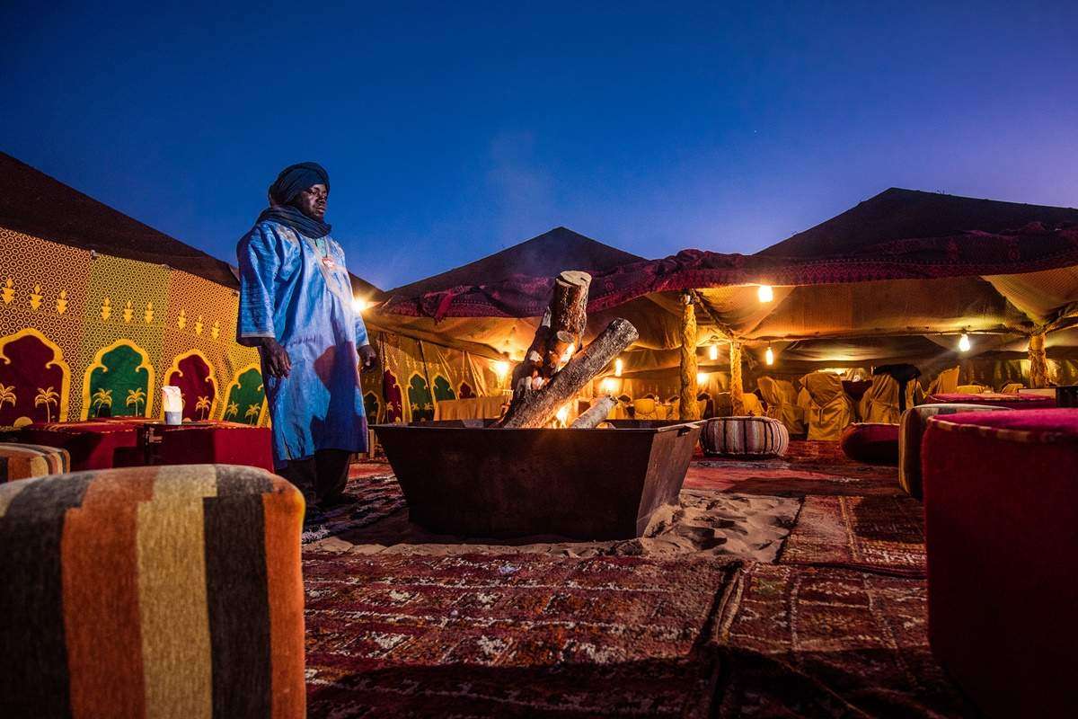 Lugar típico en zonas desérticas de Marruecos