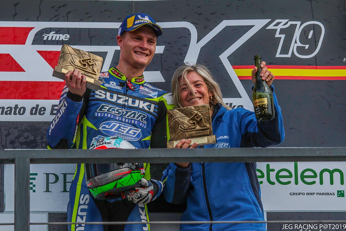 Juto al JEG, Suzuki ha logrado podios y victorias en los últimos años