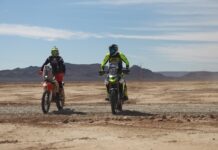 Participación de Triumph en el 1000 Dunas 2022