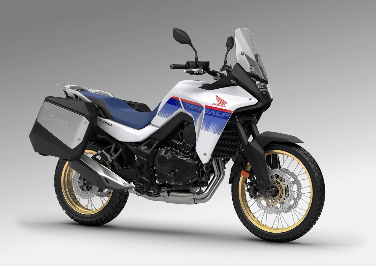 Honda XL750 Transalp 2023 en estático