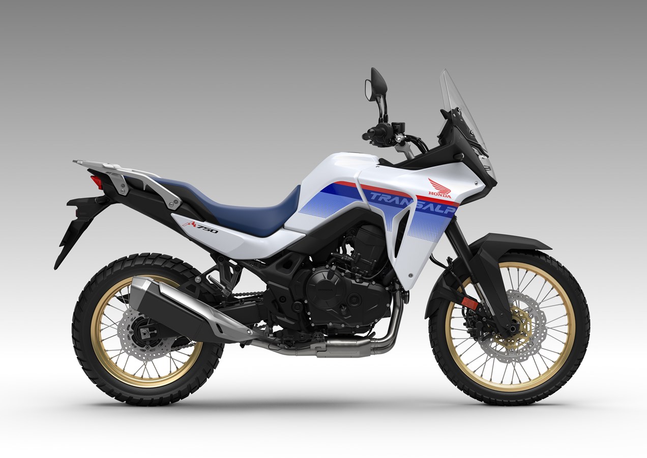 Honda XL750 Transalp 2023 en estático