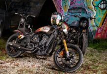 Indian Scout Rogue de Hardnine Choppers