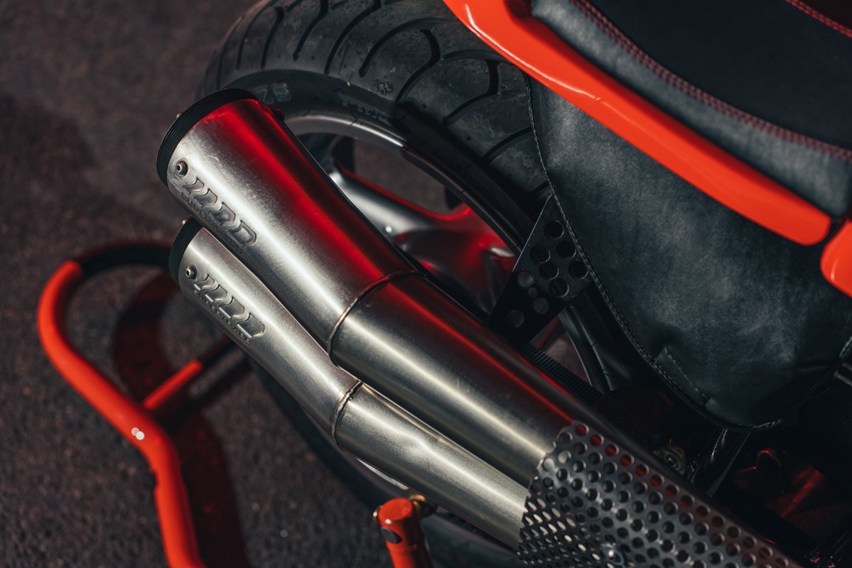 Buell S3 1200 cc de 1999 en detalle