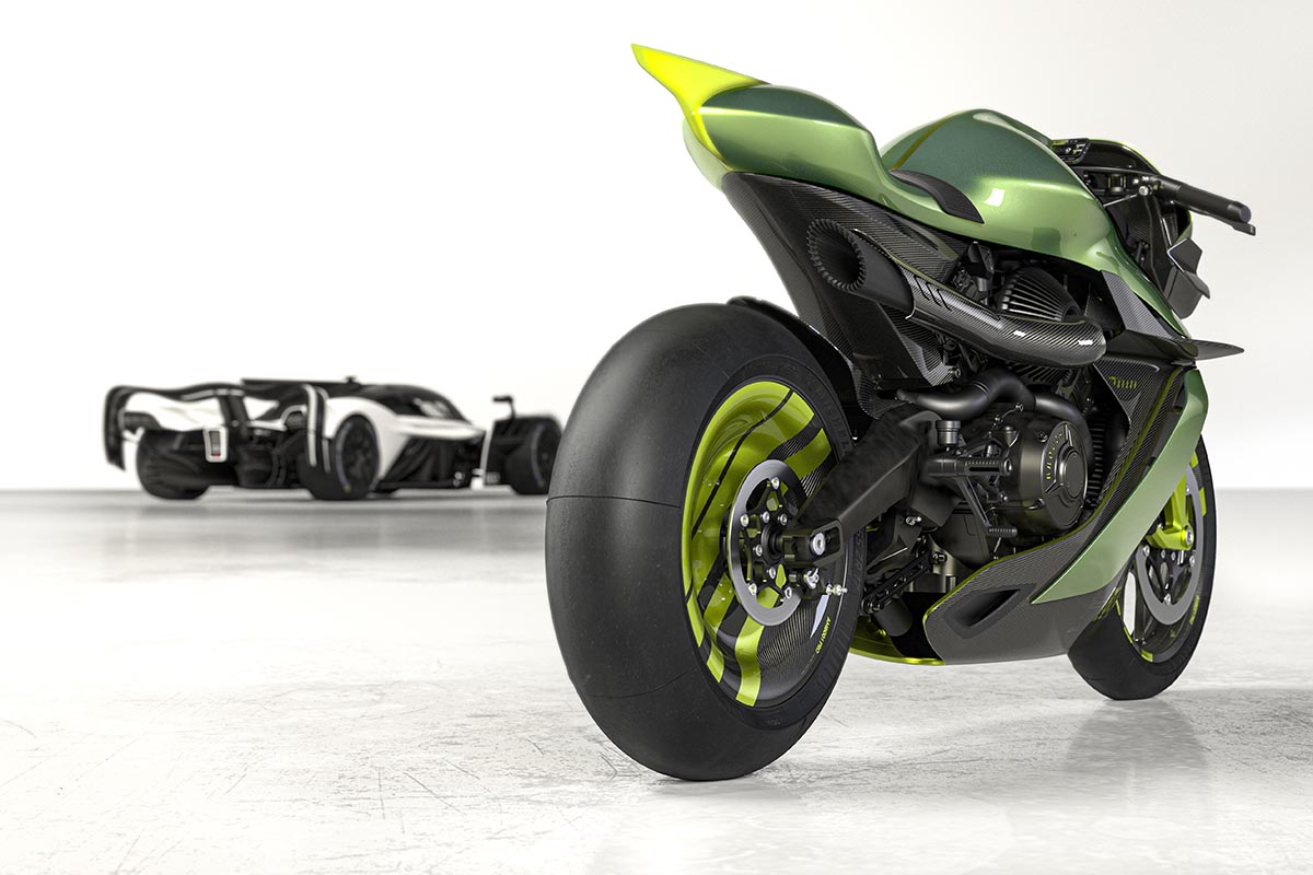 La AMB 001 Pro comparte algunos detalles con el Aston Martin Valkyre