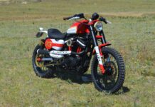 BULTRACKER 33 Scrambler Harley