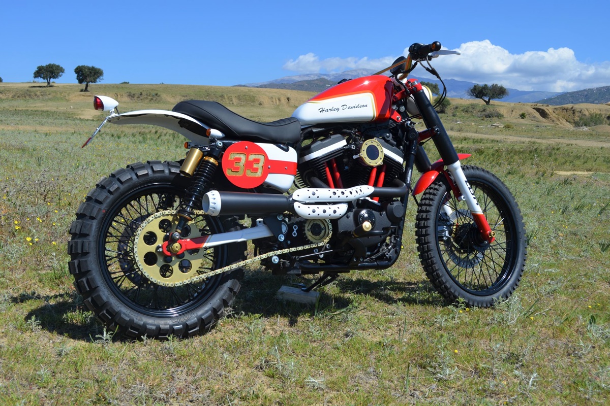 BULTRACKER 33 Scrambler Harley