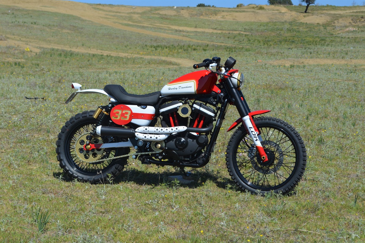 BULTRACKER 33 Scrambler Harley