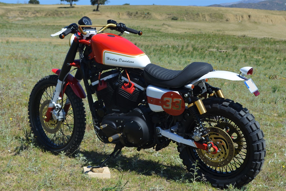 BULTRACKER 33 Scrambler Harley