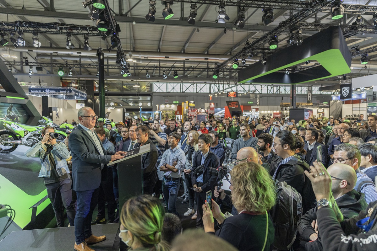 Presentación de Kawasaki en EICMA 2022