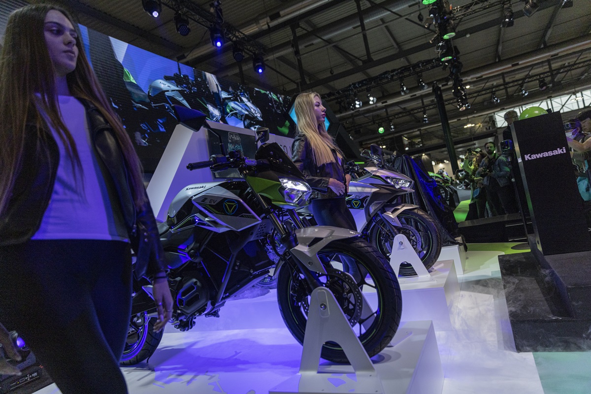 Presentación de Kawasaki en EICMA 2022