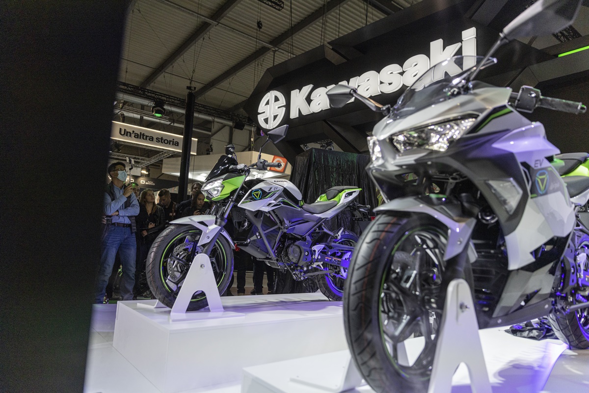 Presentación de Kawasaki en EICMA 2022
