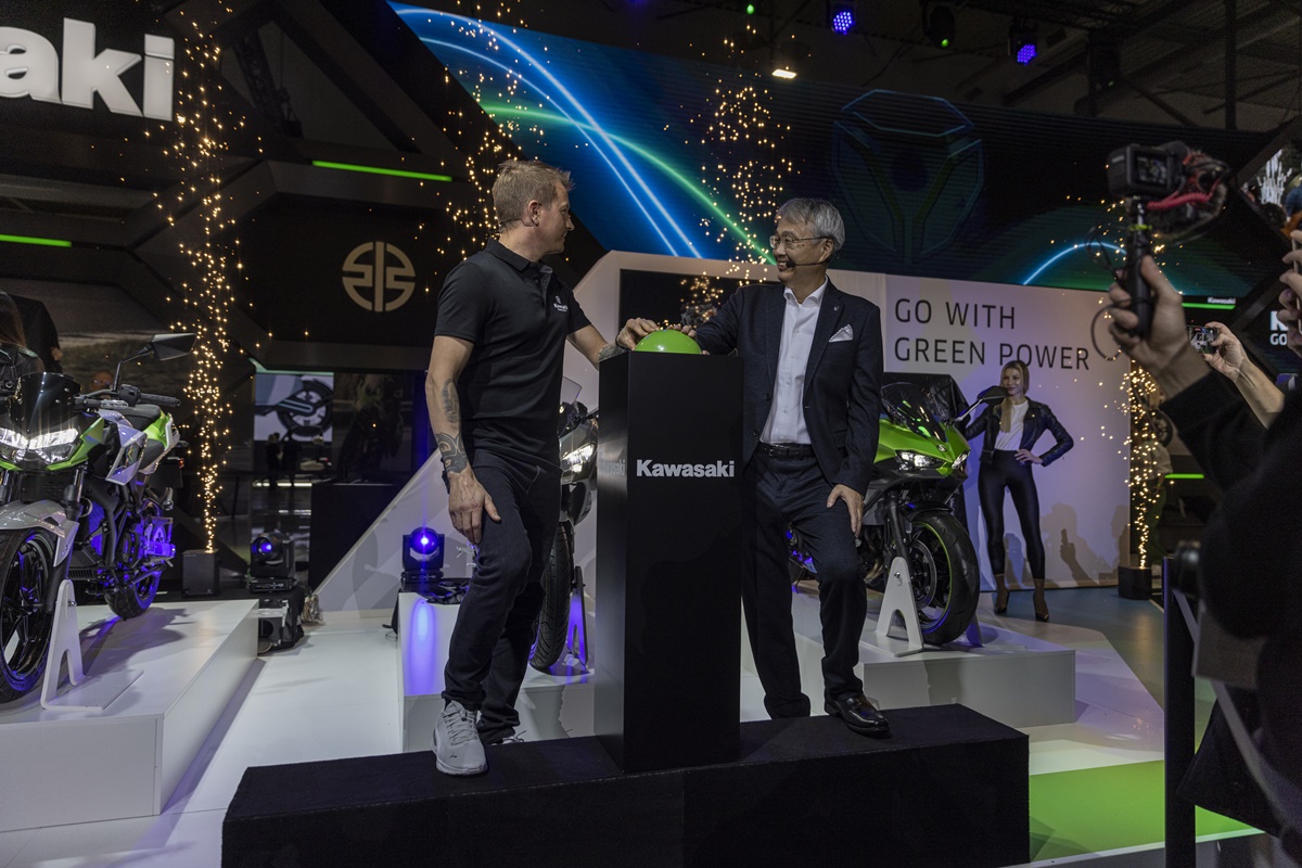 Presentación de Kawasaki en EICMA 2022
