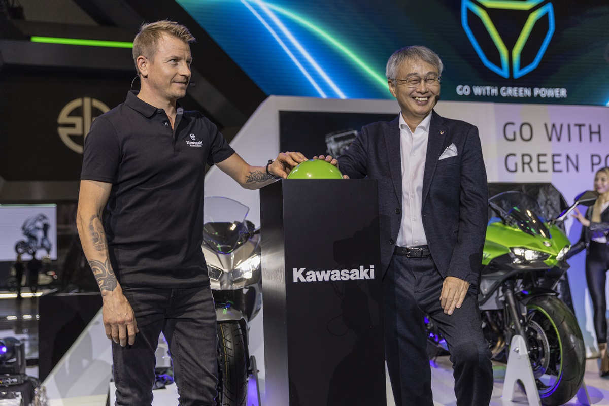 Presentación de Kawasaki en EICMA 2022