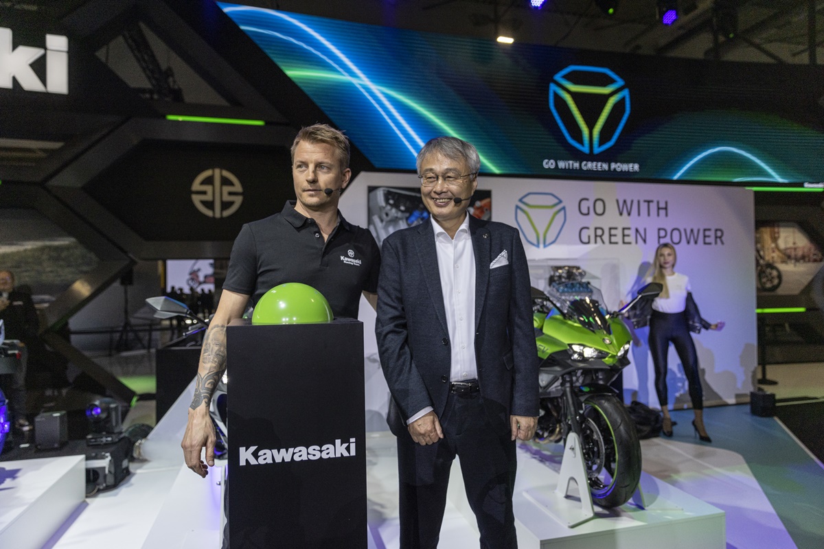 Presentación de Kawasaki en EICMA 2022